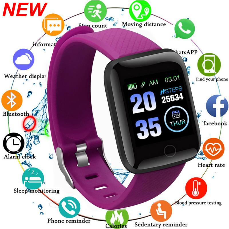 116plus Smart Watch Men Women  - Smartwatch Square Watches For Men ulasan dan harga