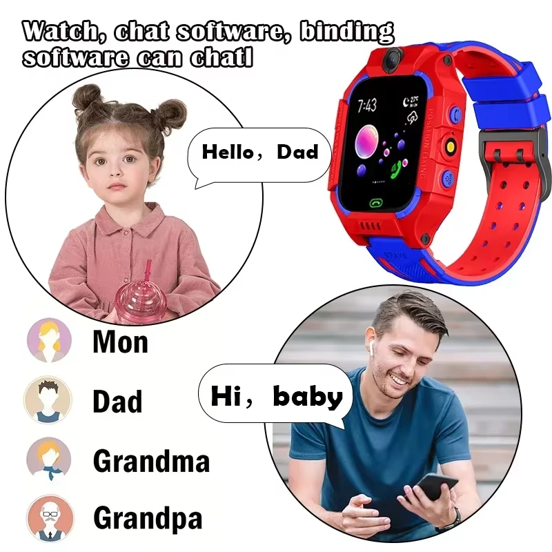 Lenov 5G Child Camera Smart Wa - Smartwatch Watches For Kids With Gps ulasan dan harga