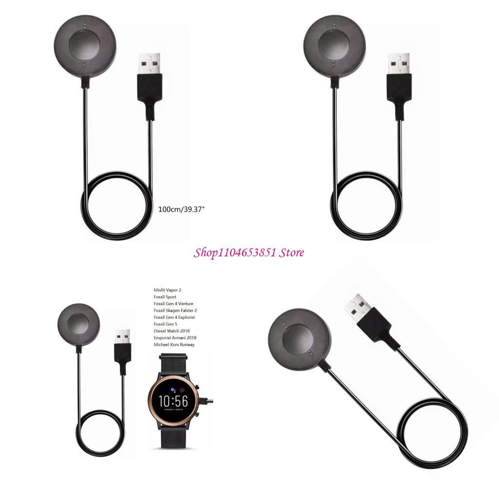 1M USB Magnetic Fast Charge Ch - Fossil Watches Smartwatch Charger ulasan dan harga