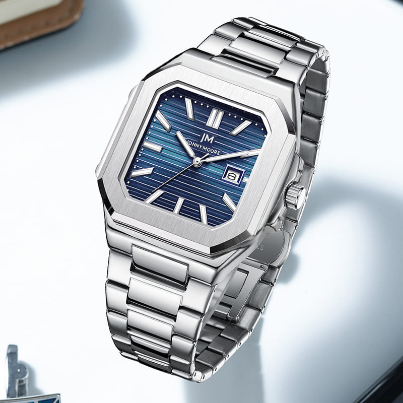 JONNY MOORE K1050 Fashion Luxu - Smartwatch Square Watches For Men ulasan dan harga