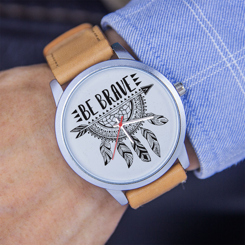 Arrow Cool Gift 45/38mm Rosego - Leather Watch Strap ulasan dan harga