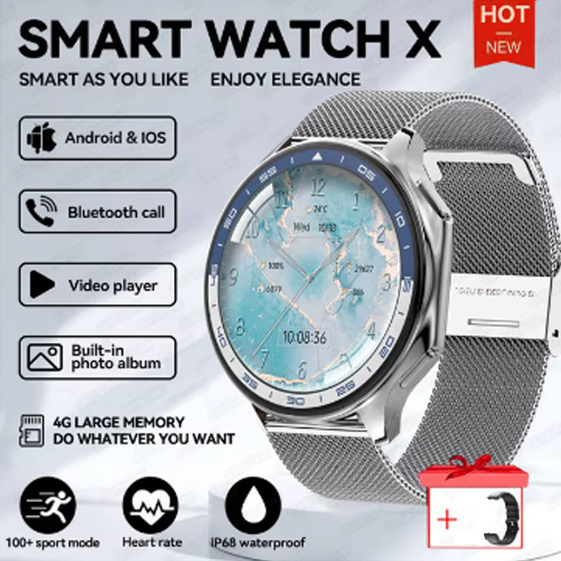 1.43 inch Big Screen Men Women - Watch Watch Xs ulasan dan harga